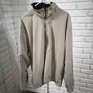 Kobe Classic Wear Men's Taupe Size Medium 1/4 Zip Pullover